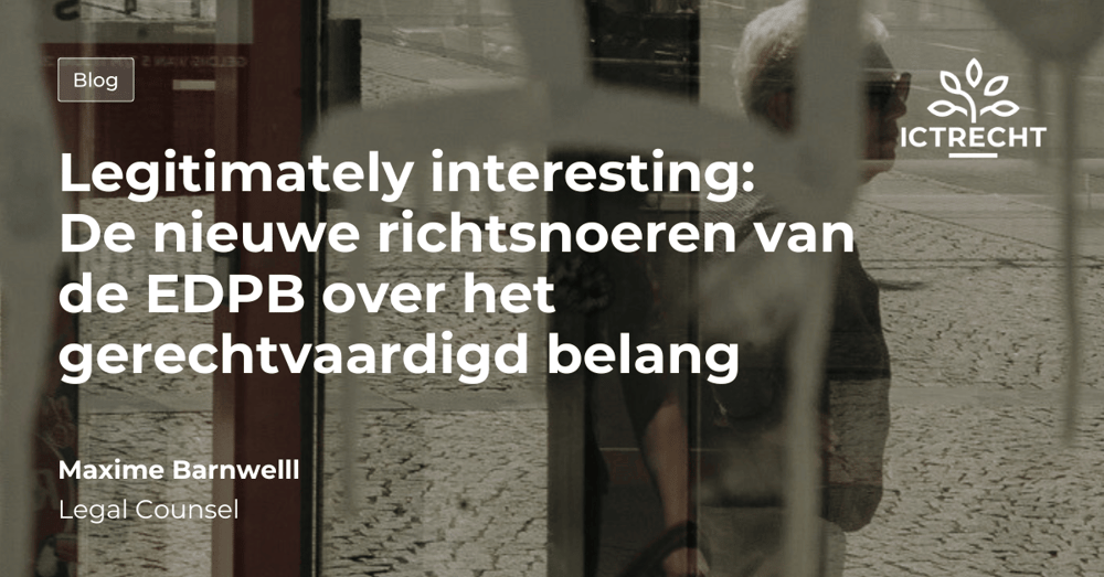 Gerechtvaardigd belang