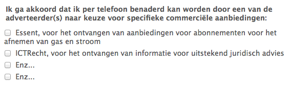 Voorbeeld opt in 2