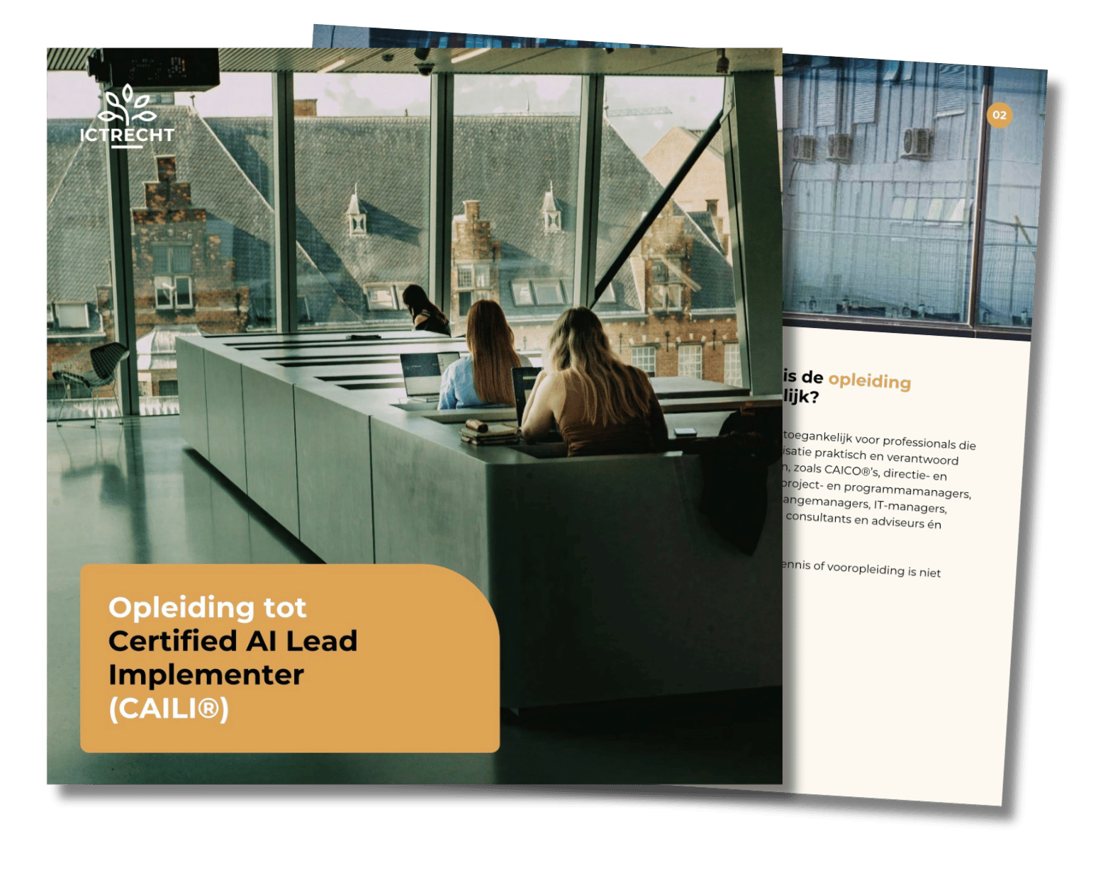 Voorkant CAILI® brochure